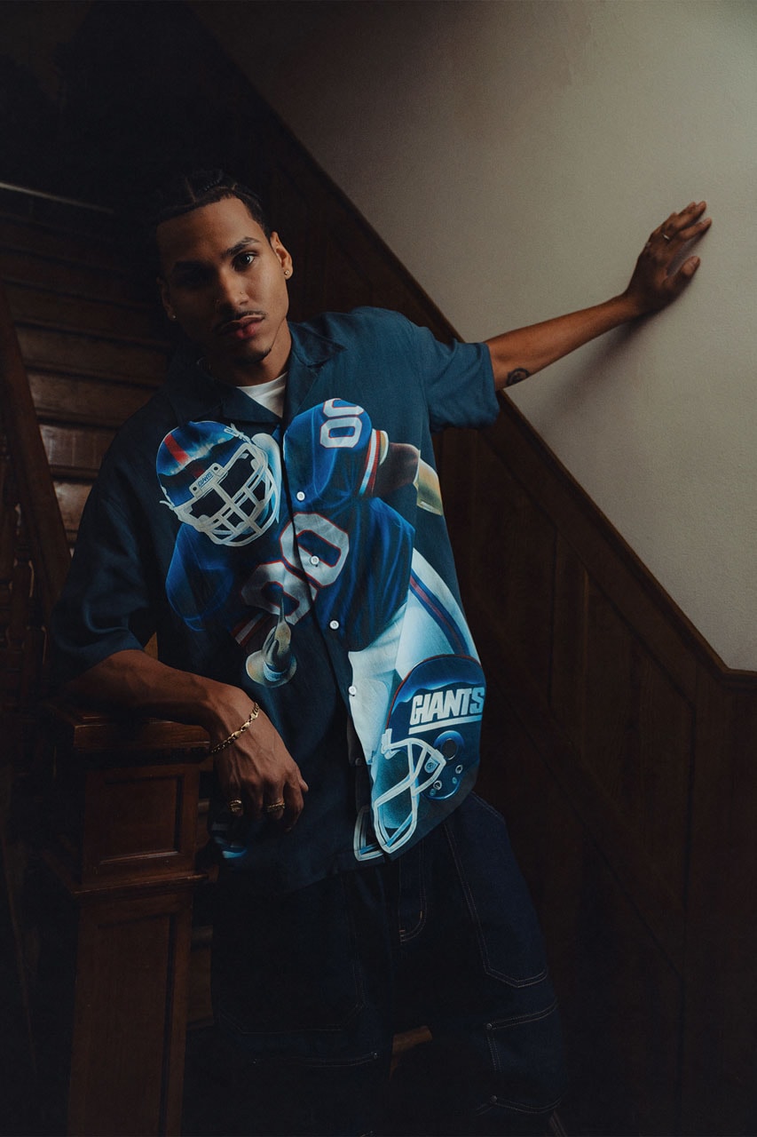 Brigade Goes Big (League) With the New York Giants collab football release info