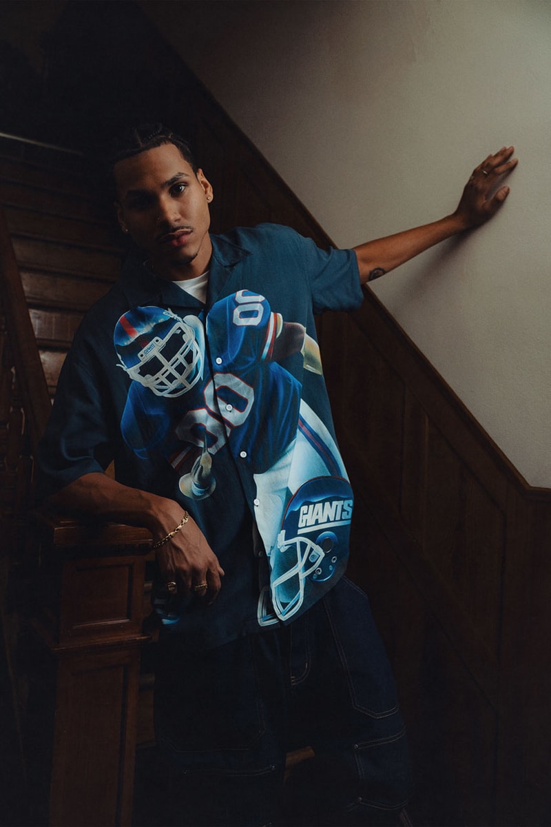Brigade Goes Big (League) With the New York Giants collab football release info