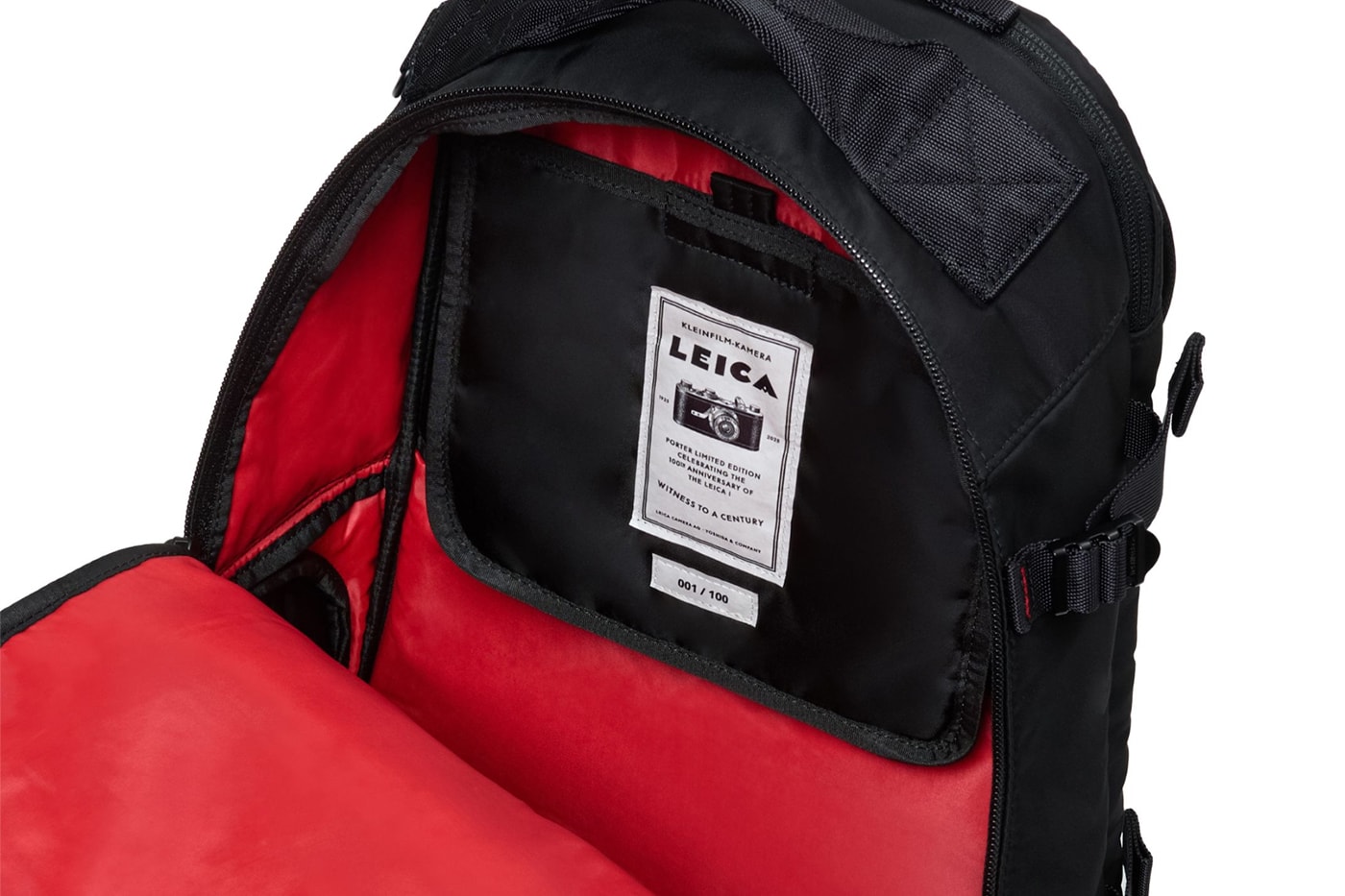 Leica Yoshida Co PORTER BACKPACK with CAMERA CASE & POUCH Release Info