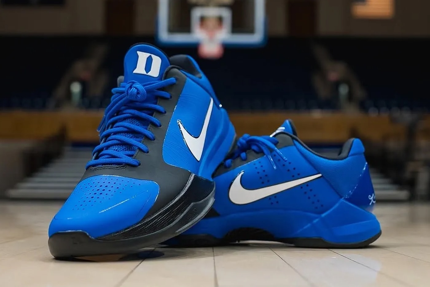 Take a Look at the Nike Kobe 5 Protro "Duke" PE duke university womens basketball team blue devil