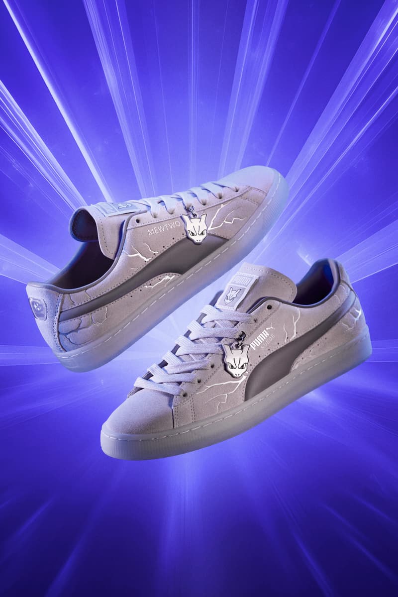 PUMA x Pokémon Mewtwo Suede Sneaker Release Info