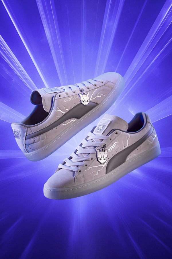 PUMA x Pokémon Mewtwo Suede Sneaker Release Info