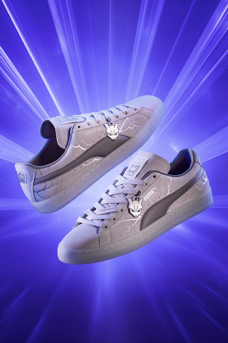 PUMA x Pokémon Mewtwo Suede Sneaker Release Info