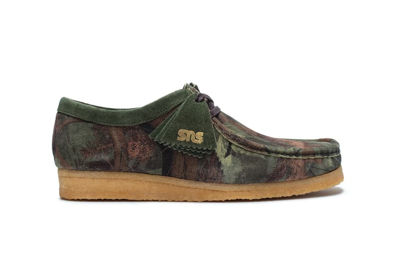 "Realtree" Hits the Sneakersnstuff x Clarks Wallabee Collaboration originals camo october