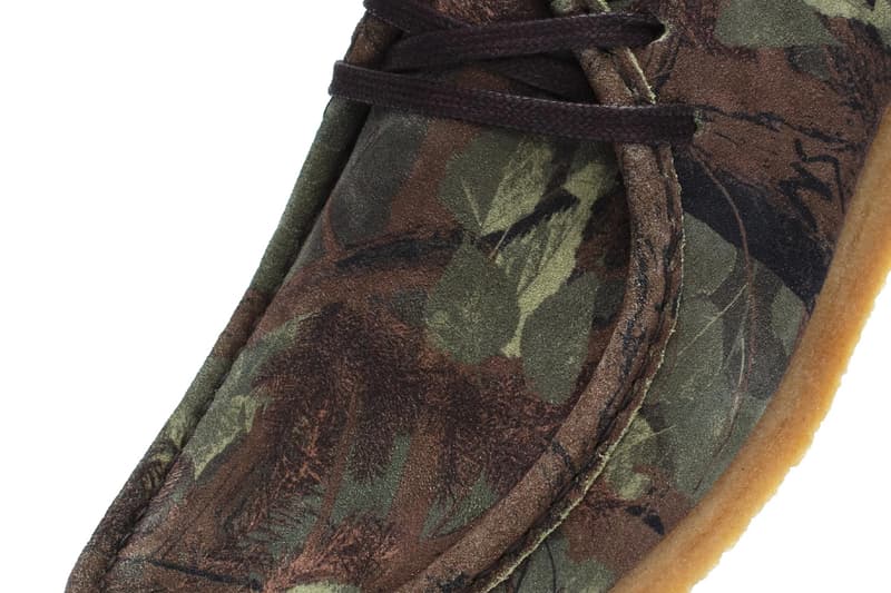 "Realtree" Hits the Sneakersnstuff x Clarks Wallabee Collaboration originals camo october