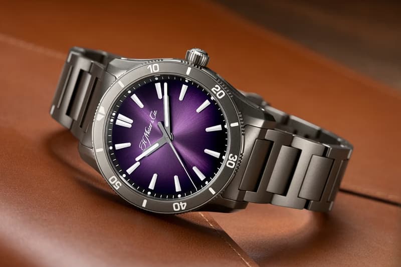 H. Moser & Cie. Pioneer Centre Seconds Purple Mist Release Info King Fook 
