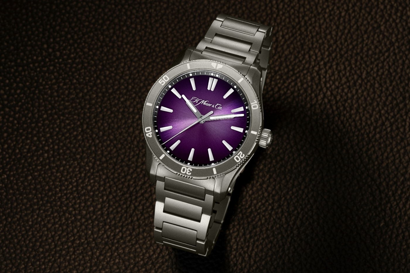 H. Moser & Cie. Pioneer Centre Seconds Purple Mist Release Info King Fook 