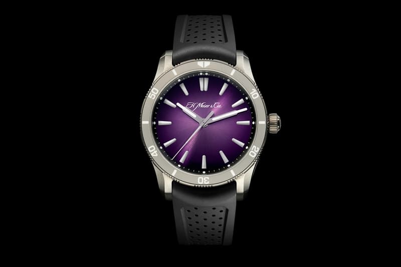 H. Moser & Cie. Pioneer Centre Seconds Purple Mist Release Info King Fook 