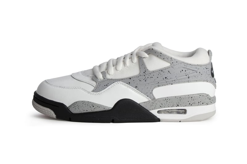 ナイキ エア ジョーダン4 セメント ホワイト グレー 27.5 JORDAN
