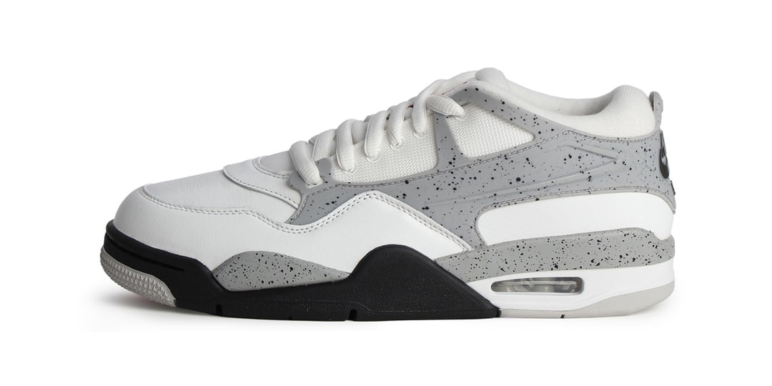The Air Jordan 4 RM Receives the "White Cement" Treatment