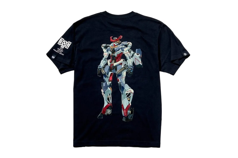 BOUNTY HUNTER and STRICT-G Partner on New 'Gundam GQuuuuuuX' T-Shirts