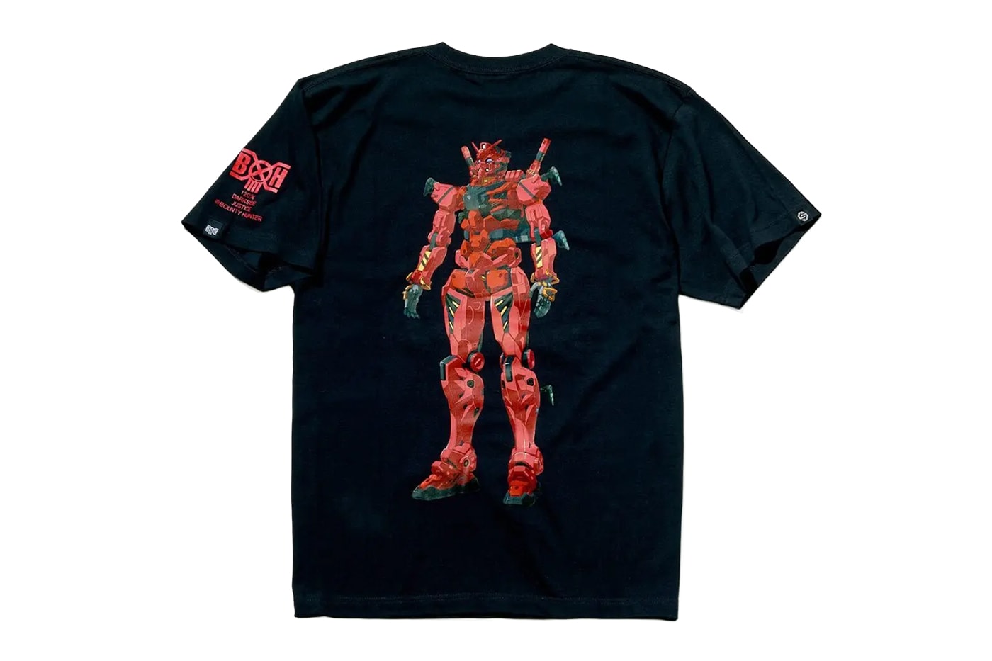 BOUNTY HUNTER STRICT-G  Gundam GQuuuuuuX Collection T-shirt Release Info