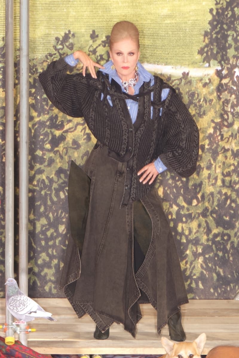 H&M Glenn Martens Collection Lookbook Campaign Release Info Joanna Lumley https://hypebeast.com/tags/richard-e-grant