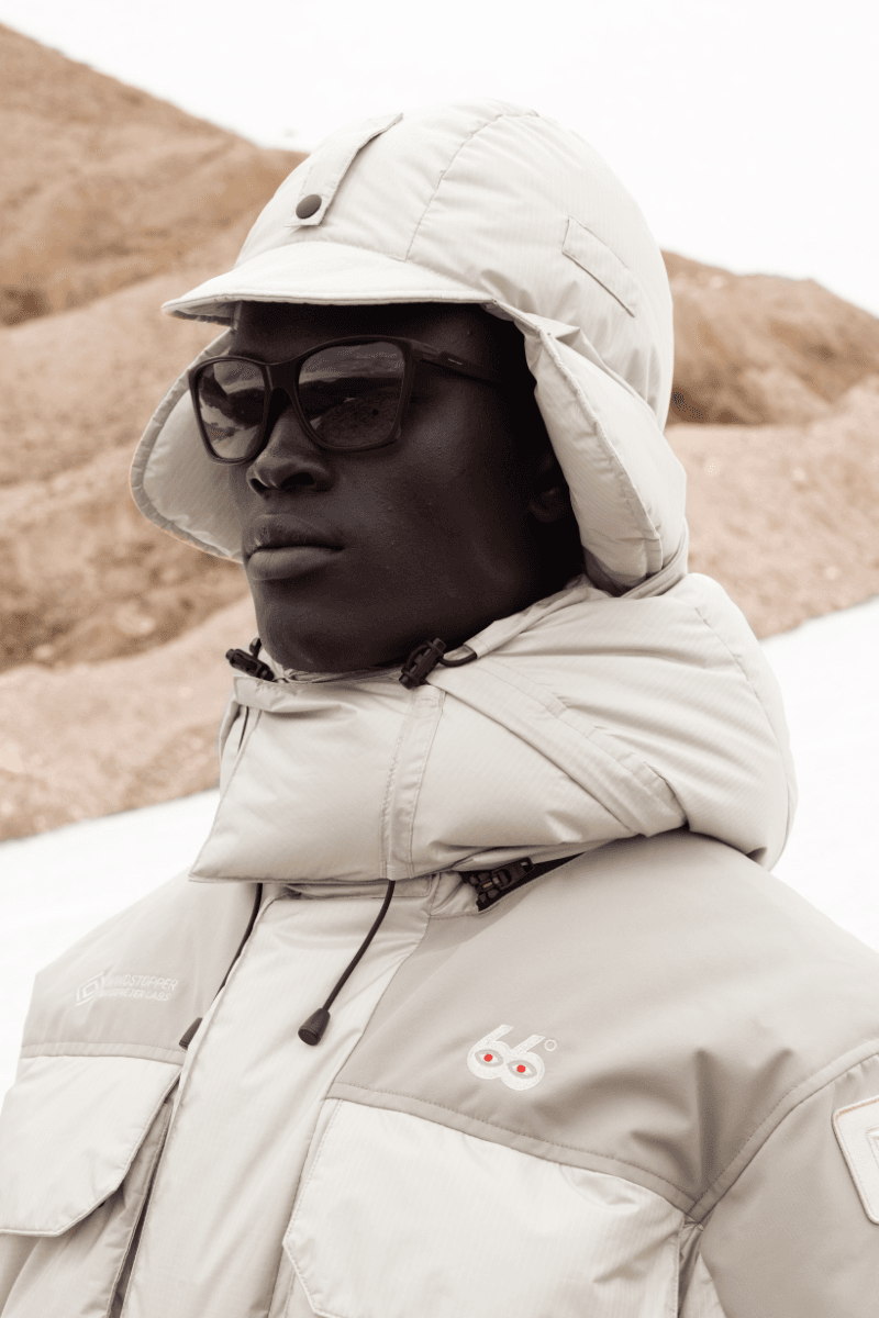 66°North and District Vision Launch Arctic-Grade Running Capsule for FW25, Two signature eyewear models – the Keiichi and Eiichi, shatterproof polycarbonate lenses, oleophobic and anti-reflective coatings, D+ Photochromic lens, Tindur Down Hat, Reykjavik Running Balaclava Top, GORE-TEX Labs Windstopper 