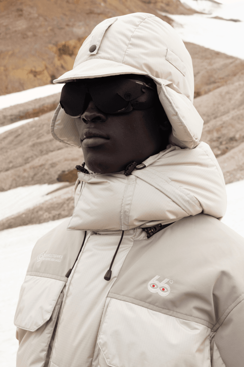 66°North and District Vision Launch Arctic-Grade Running Capsule for FW25, Two signature eyewear models – the Keiichi and Eiichi, shatterproof polycarbonate lenses, oleophobic and anti-reflective coatings, D+ Photochromic lens, Tindur Down Hat, Reykjavik Running Balaclava Top, GORE-TEX Labs Windstopper 