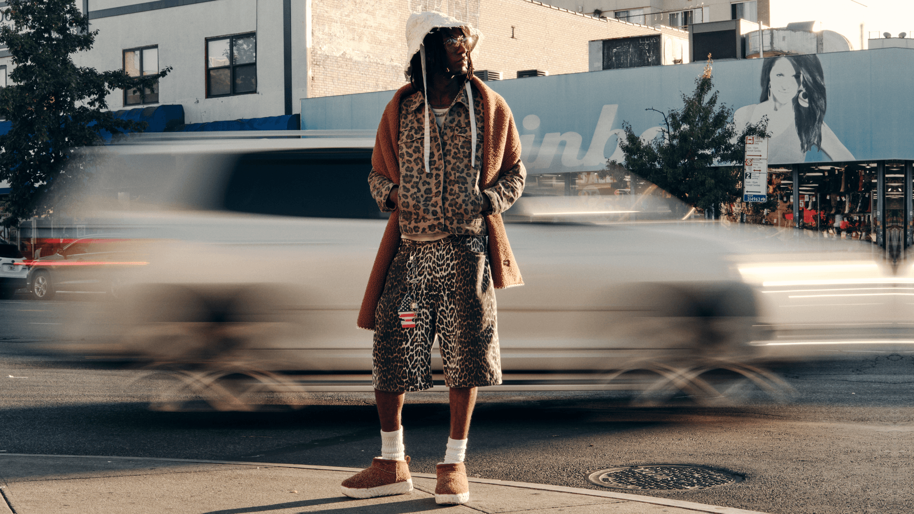 Malachai Spivey Shapeshifts in the UGG Autumn/Winter 25 Collection in NYC