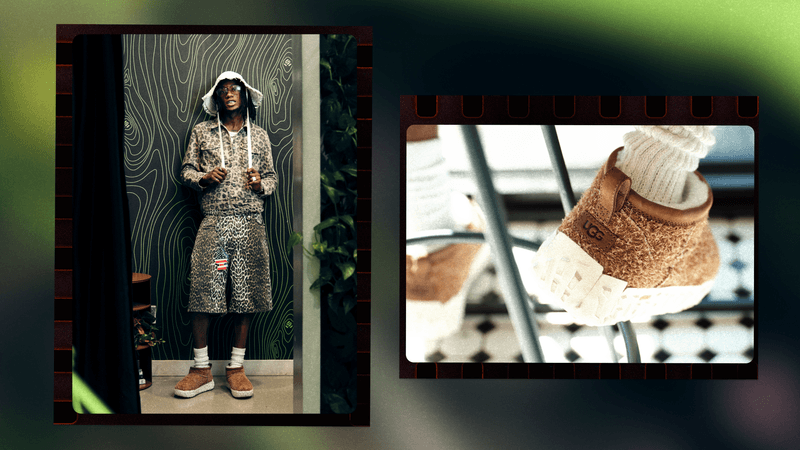 Malachai Spivey Shapeshifts in the UGG Autumn/Winter 25 Collection in NYC