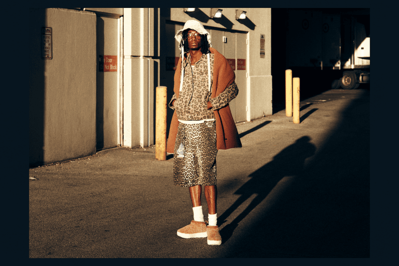 Malachai Spivey Shapeshifts in the UGG Autumn/Winter 25 Collection in NYC