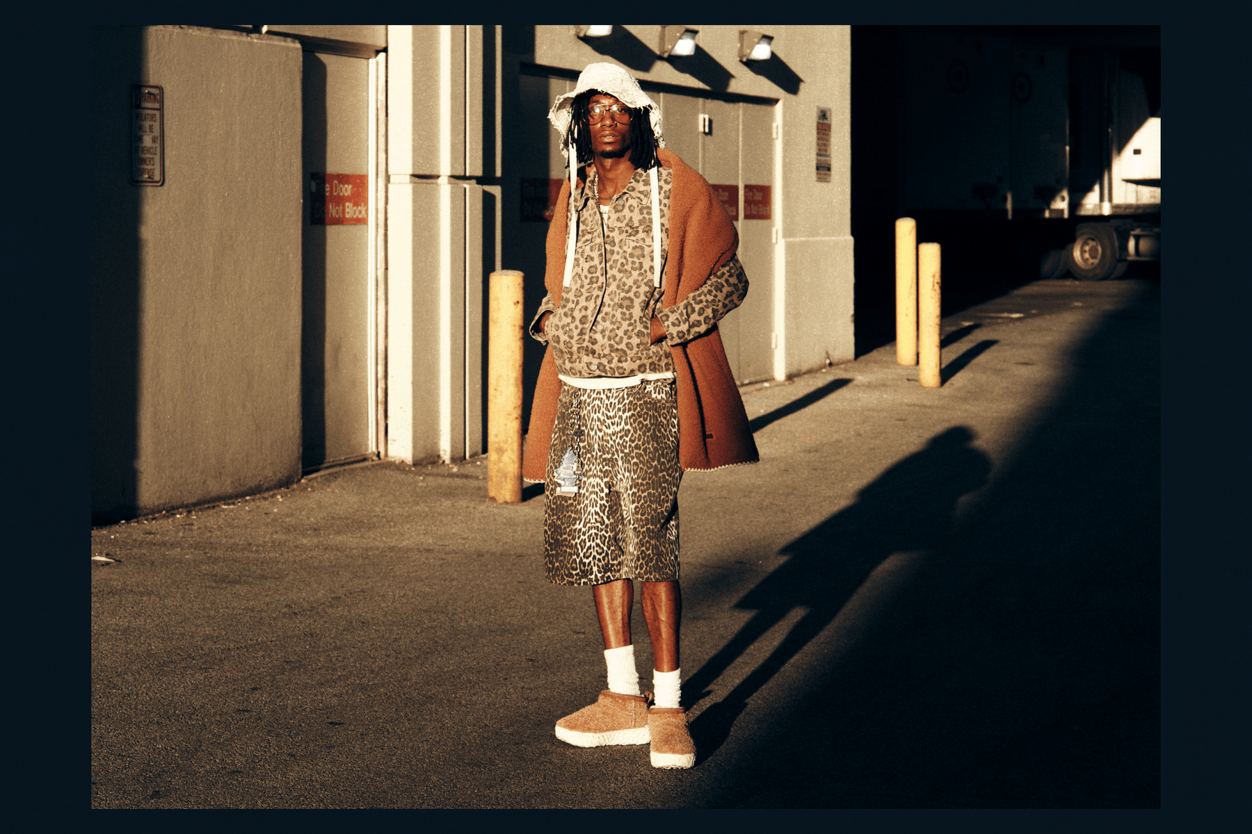 Malachai Spivey Shapeshifts in the UGG Autumn/Winter 25 Collection in NYC