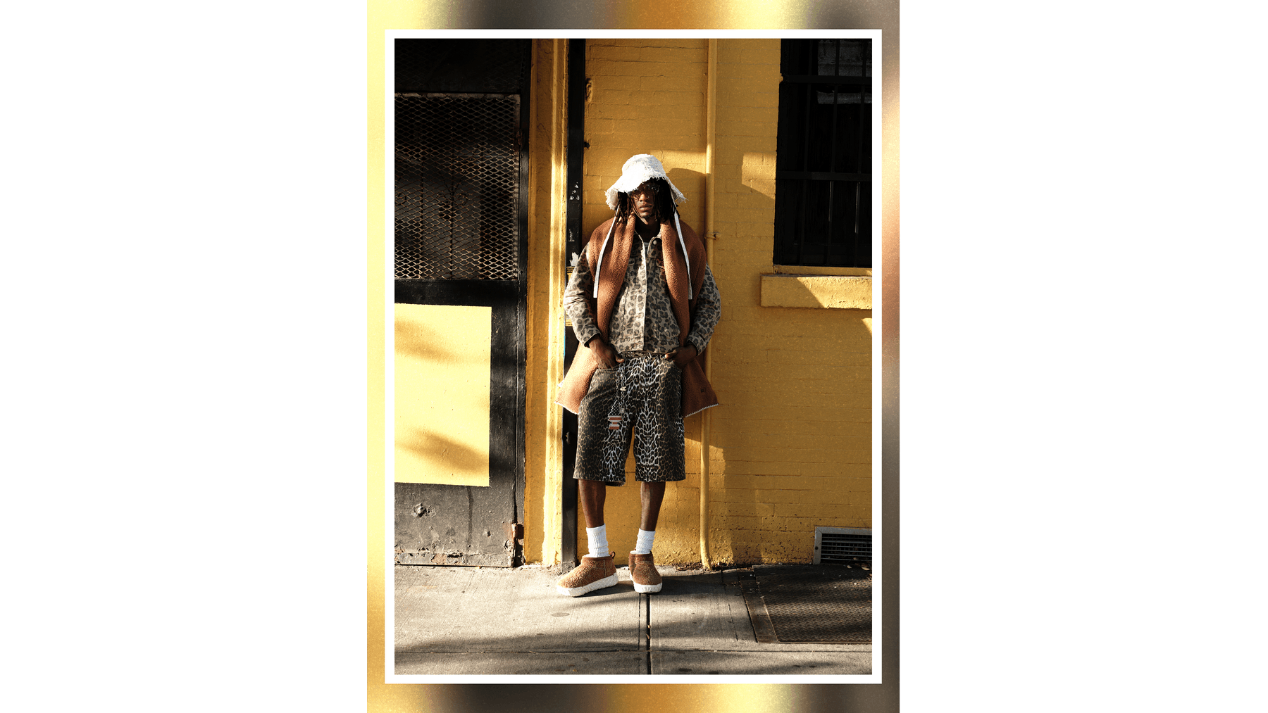 Malachai Spivey Shapeshifts in the UGG Autumn/Winter 25 Collection in NYC