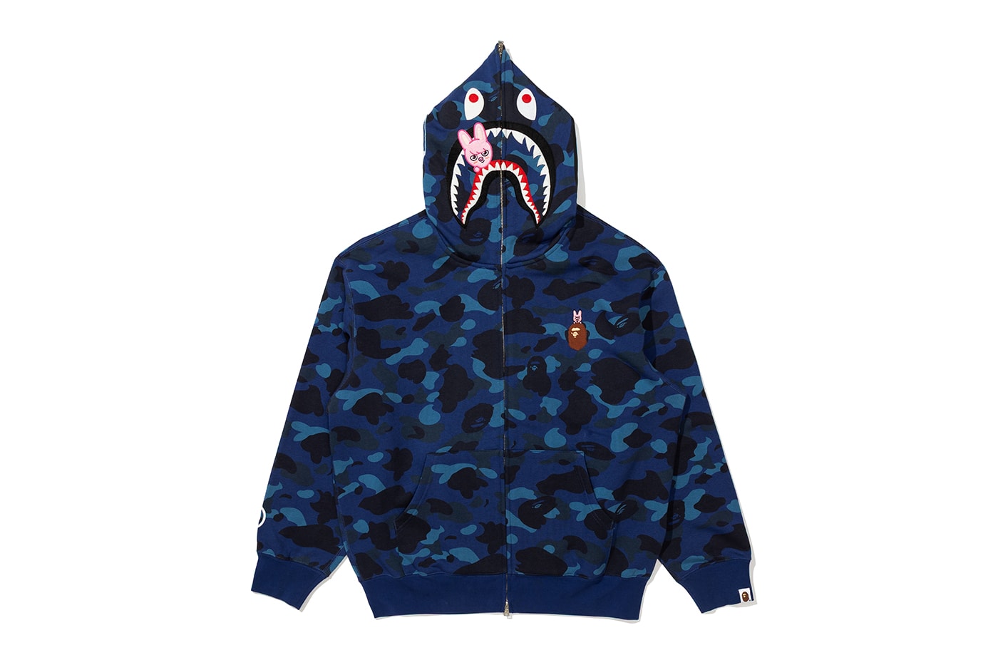 BAPE Stray Kids Collection Hoodie T-Shirt BAPE STA Metal Pin Key Ring Release Info