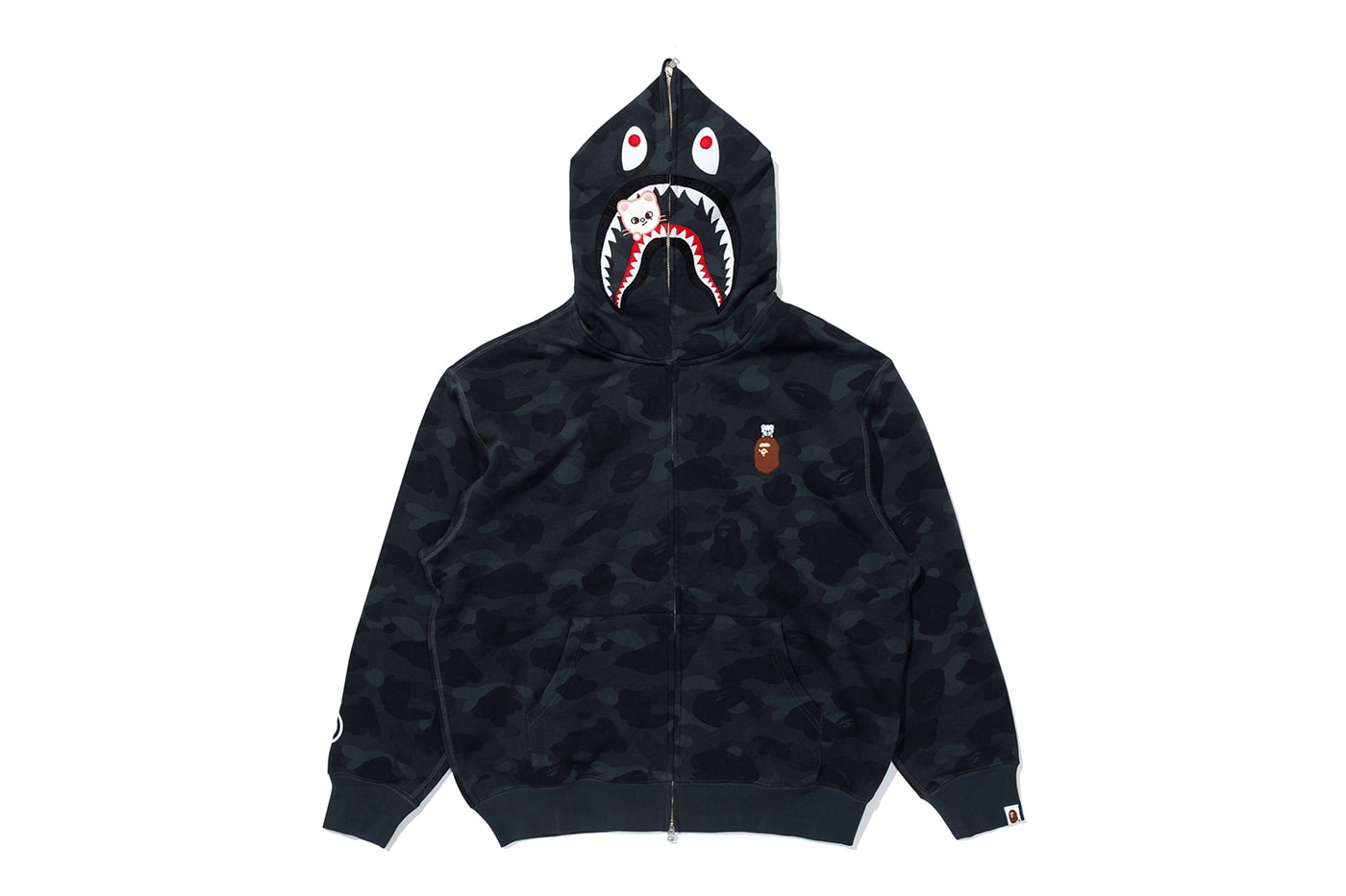 BAPE Stray Kids Collection Hoodie T-Shirt BAPE STA Metal Pin Key Ring Release Info