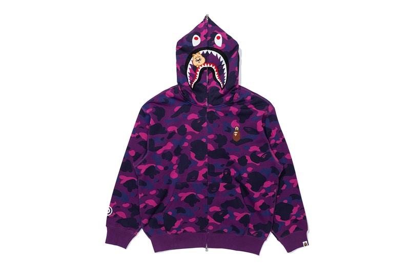 BAPE Stray Kids Collection Hoodie T-Shirt BAPE STA Metal Pin Key Ring Release Info