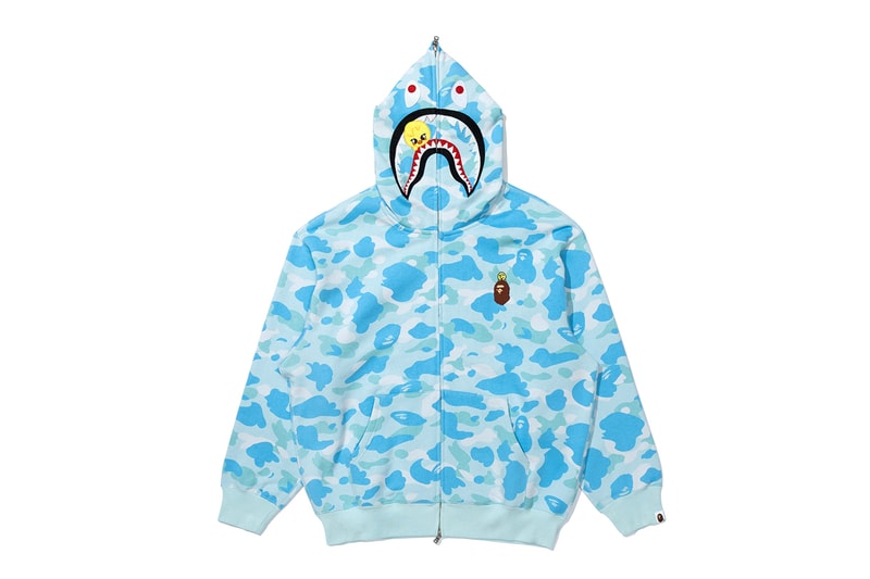 BAPE Stray Kids Collection Hoodie T-Shirt BAPE STA Metal Pin Key Ring Release Info