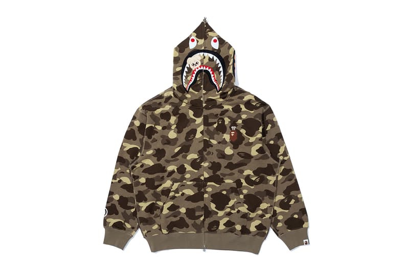 BAPE Stray Kids Collection Hoodie T-Shirt BAPE STA Metal Pin Key Ring Release Info