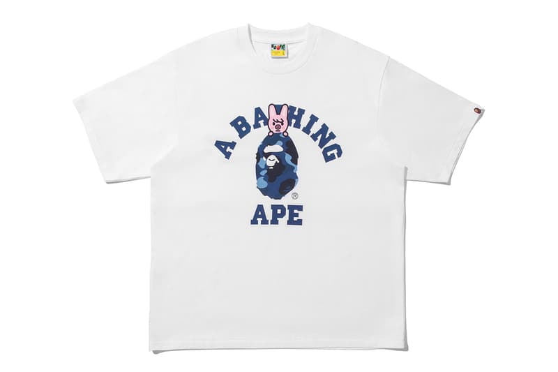 BAPE Stray Kids Collection Hoodie T-Shirt BAPE STA Metal Pin Key Ring Release Info