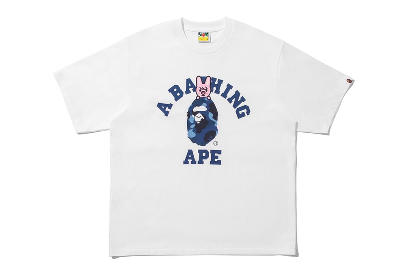 BAPE Stray Kids Collection Hoodie T-Shirt BAPE STA Metal Pin Key Ring Release Info
