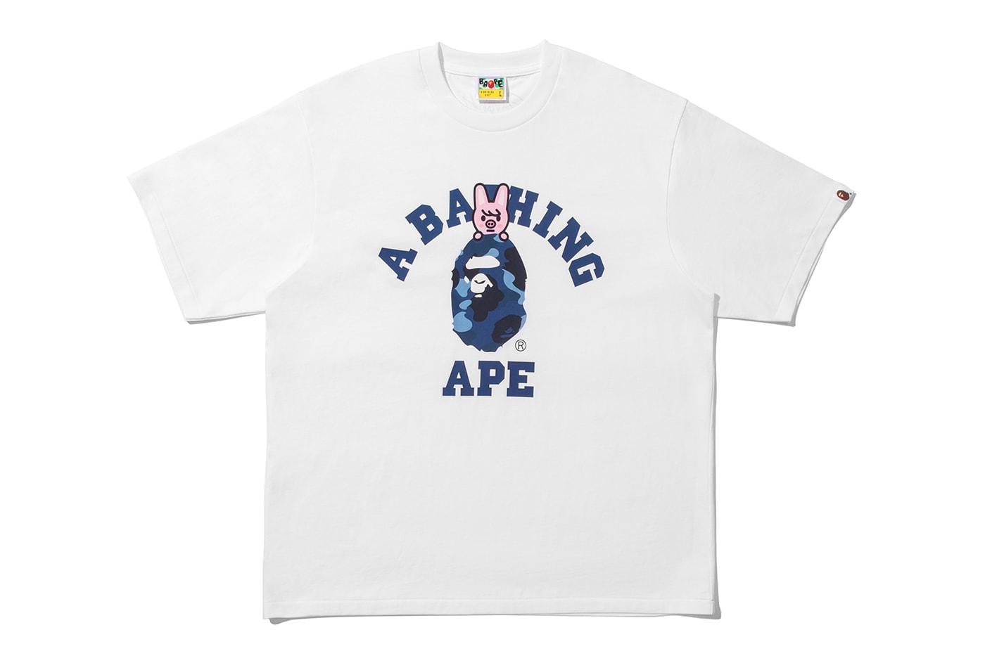 BAPE Stray Kids Collection Hoodie T-Shirt BAPE STA Metal Pin Key Ring Release Info