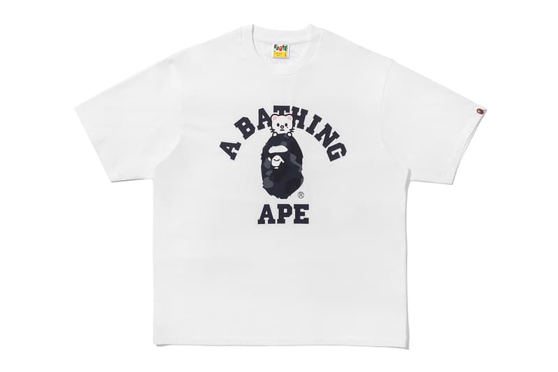 BAPE Stray Kids Collection Hoodie T-Shirt BAPE STA Metal Pin Key Ring Release Info