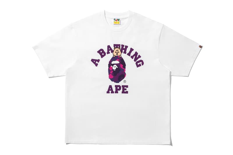 BAPE Stray Kids Collection Hoodie T-Shirt BAPE STA Metal Pin Key Ring Release Info