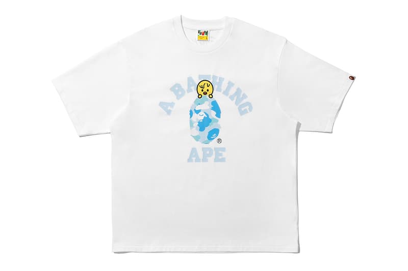 BAPE Stray Kids Collection Hoodie T-Shirt BAPE STA Metal Pin Key Ring Release Info