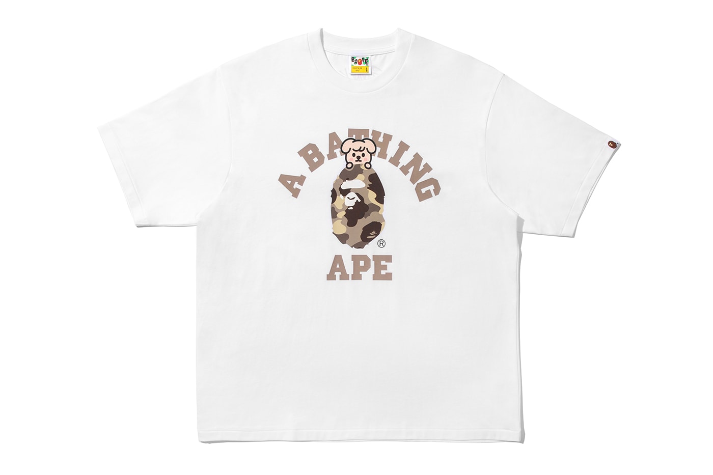 BAPE Stray Kids Collection Hoodie T-Shirt BAPE STA Metal Pin Key Ring Release Info