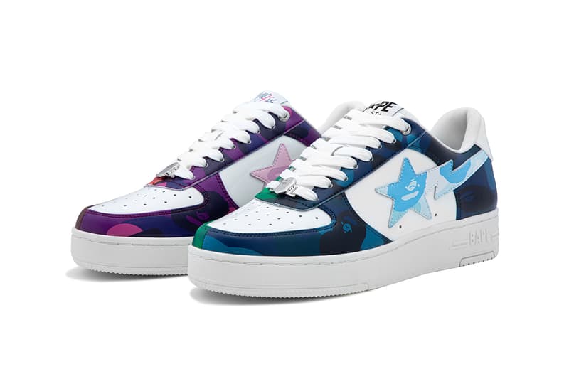 BAPE Stray Kids Collection Hoodie T-Shirt BAPE STA Metal Pin Key Ring Release Info