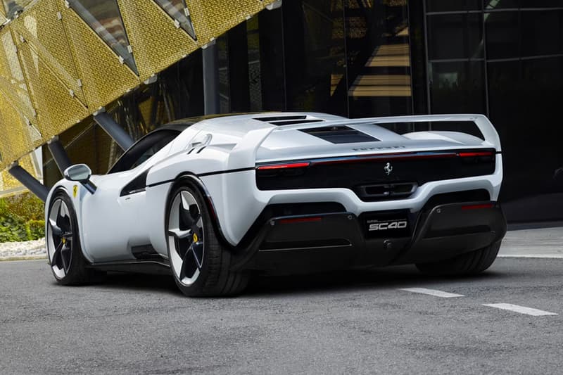 Ferrari Debuts One-off SC40 Model Based on the 296 GTB ferrari f40 supercar inspired italian luxury