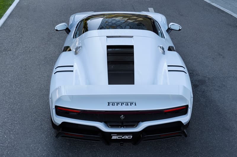 Ferrari Debuts One-off SC40 Model Based on the 296 GTB ferrari f40 supercar inspired italian luxury