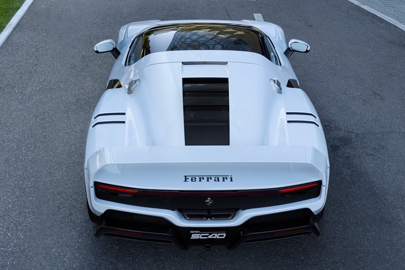 Ferrari Debuts One-off SC40 Model Based on the 296 GTB ferrari f40 supercar inspired italian luxury