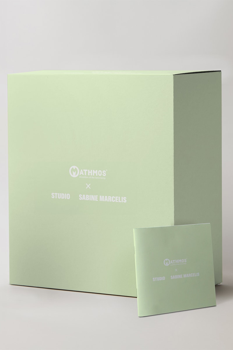 Sabine Marcelis 推出 Mathmos 標誌性熔岩燈巨型版