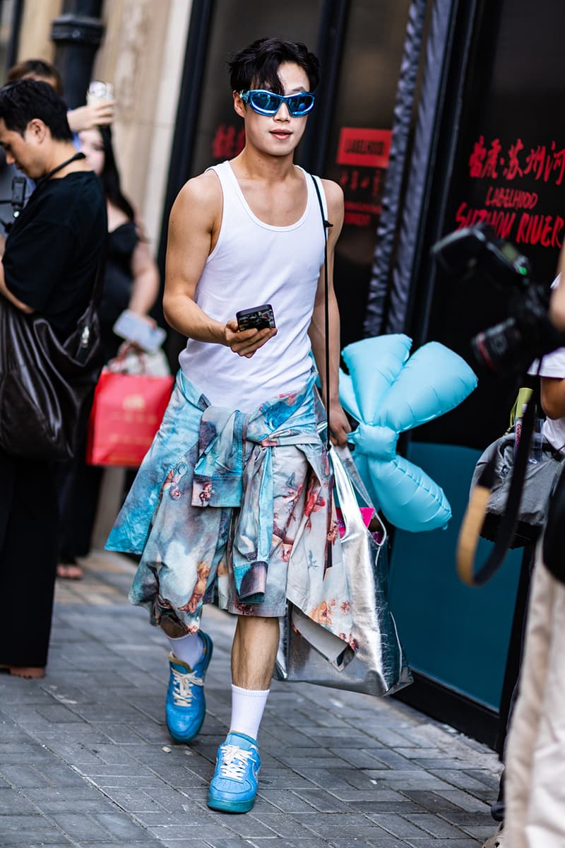 Shanghai Fashion Week SS26 Street Style looks Spring/Summer 2026 chinese fashion china