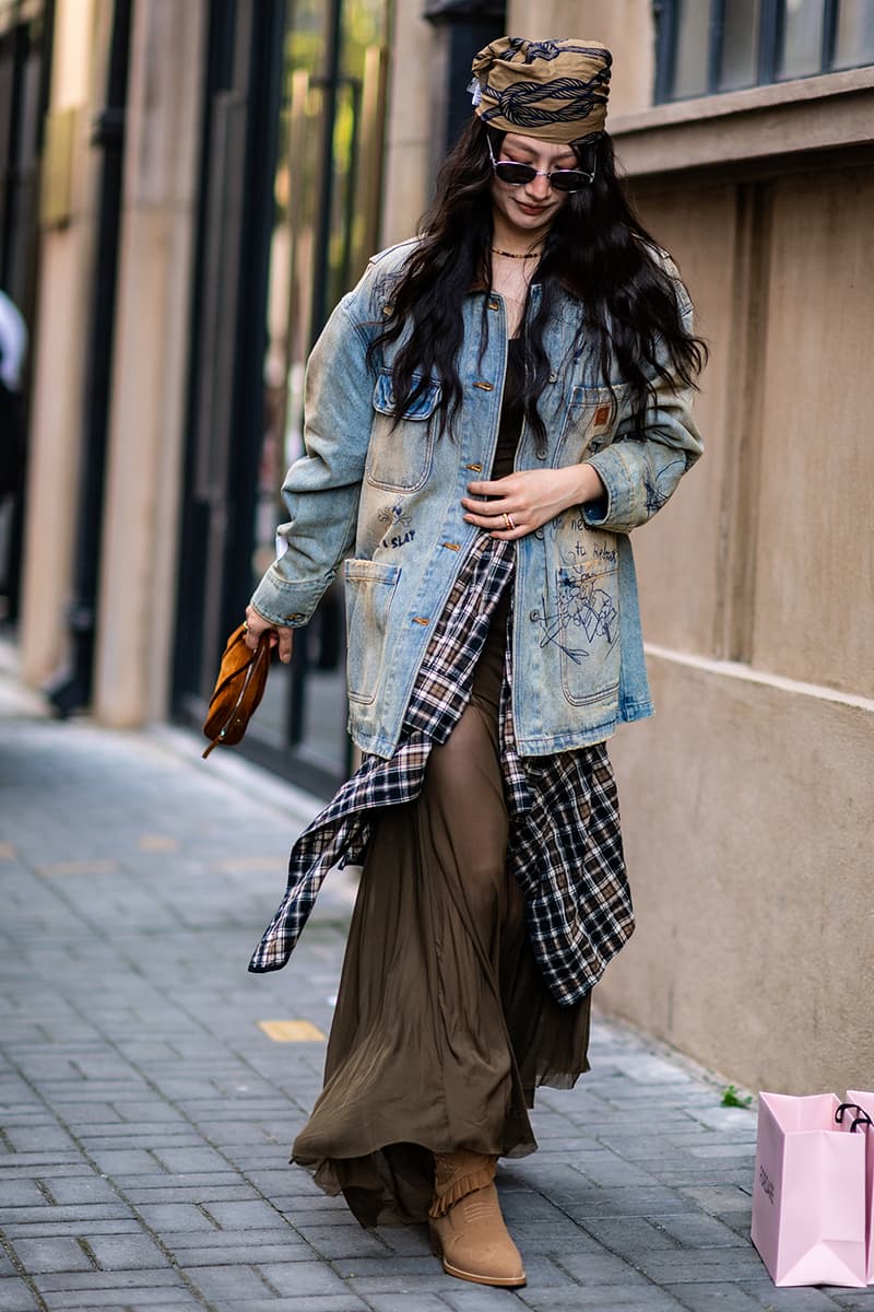 Shanghai Fashion Week SS26 Street Style looks Spring/Summer 2026 chinese fashion china