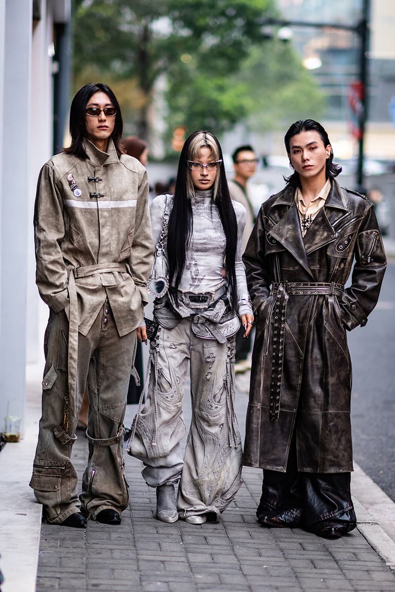 Shanghai Fashion Week SS26 Street Style looks Spring/Summer 2026 chinese fashion china