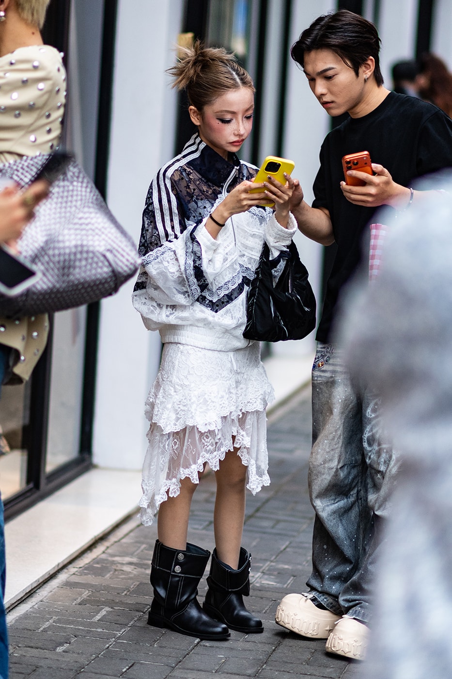 Shanghai Fashion Week SS26 Street Style looks Spring/Summer 2026 chinese fashion china