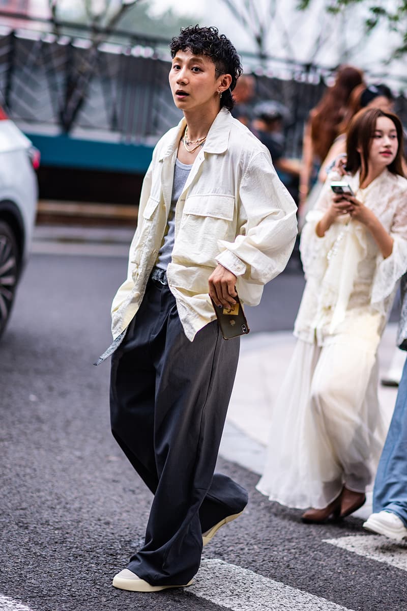 Shanghai Fashion Week SS26 Street Style looks Spring/Summer 2026 chinese fashion china