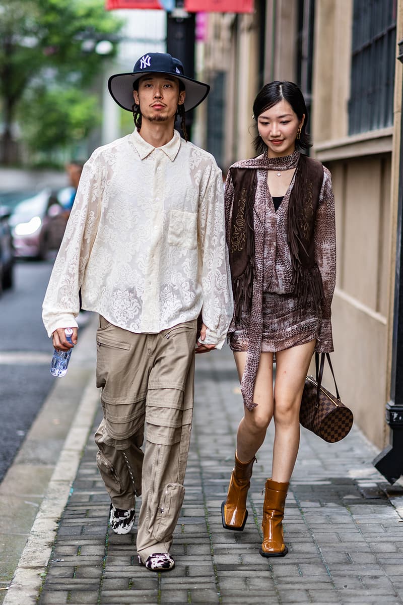 Shanghai Fashion Week SS26 Street Style looks Spring/Summer 2026 chinese fashion china