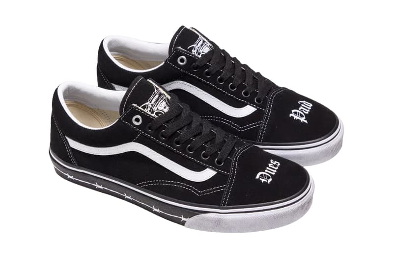 Travis Barker Vans Old Skool Black White collaboration  Release Info