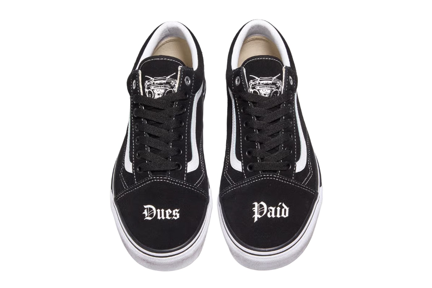 Travis Barker Vans Old Skool Black White collaboration  Release Info
