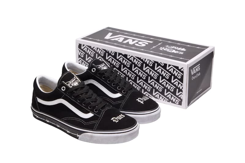 Travis Barker Vans Old Skool Black White collaboration  Release Info